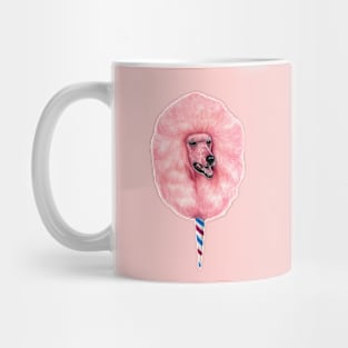 Cotton Candy Poodle Dog Mug